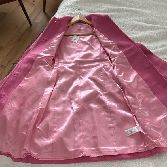 J. Crew Pink Pea Coat - Picture 10 of 11